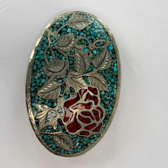 Vintage Wil Aren Handmade Belt Buckle - Picture 5 of 6